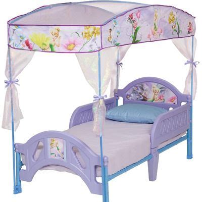 A place to escape from the hustle and bustle of. Disney Fairies Toddler Bed with Canopy - $81.98 | Toddler ...