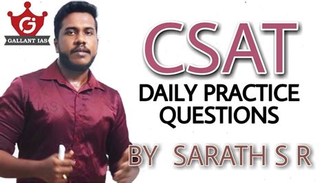 The candidates who fill the application form successfully will be able to download the admit card for upsc ifos 2021 prelims exam. CSAT Daily Practice .8|CSAT TANTRA|UPSC Prelims 2020-2021 ...
