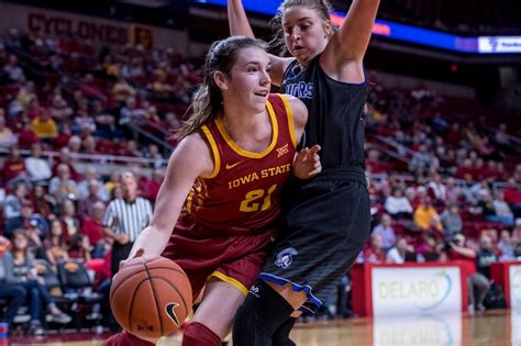 Harris has connected on four 3s today, matching his high as a cyclone. Women's basketball: Iowa State's Bridget Carleton leads this week's Starting Five | NCAA.com