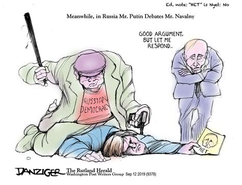 Seinen kampf gegen den kreml führt er zunehmend mit videos und versucht. Navalny Putin - Danziger Cartoons