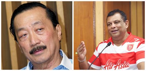 Vincent tan (right) stepped down from the corporate suite to focus on a critical mission: Tony Fernandes and Vincent Tan for FAM presidency? | New ...