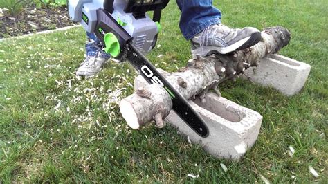 Ego battery (all 5 results). EGO battery powered chain saw in use - YouTube