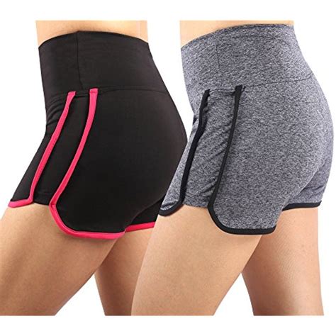 Maybe you would like to learn more about one of these? Munvot Women's Active Yoga short Exercise Workout Shorts ...