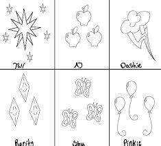 These charming ponys are unmistakable because they have colorful wings, long, glittering horsehairs and a unique symbol on one or both sides of their flanks, known as cutie mark if you like my little pony you are in the right place because you will find the best black and white coloring drawings of. apple jack cutie mark coloring page - Google Search | Pony ...