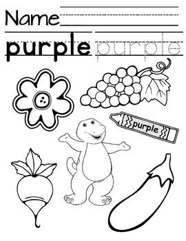 The color purple number of pages az coloring pages purple. Purple Coloring/Tracing Page by Alana Kendall | Teachers ...