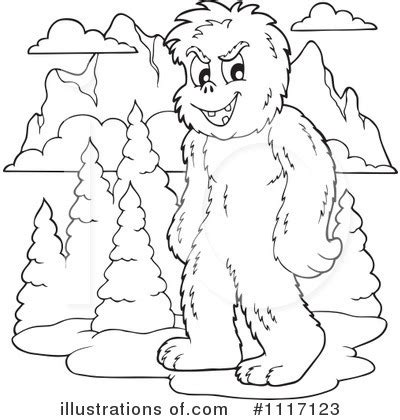 One thing every culture has in common is a set of folk tales and myths, and this coloring series features mythological creatures from all over the world. Yeti Coloring Pages at GetColorings.com | Free printable ...