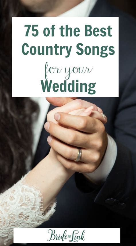 In a wedding music rut? 75 of the Best Country Songs For Your Wedding | ADVICE ...