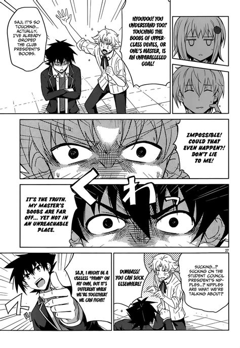 Chapter 28 english scan online from left to right. High-School DxD 28 - Read High-School DxD Chapter 28 Online - Page 28