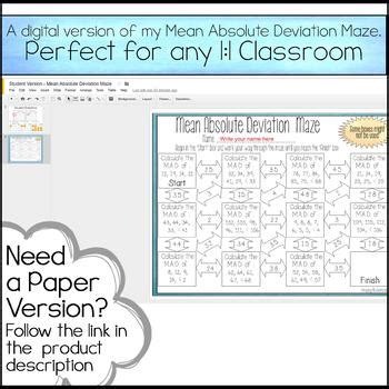 If you mean making it out of the letters that spell social studies: Mean Absolute Deviation Maze - Digital Version for 1:1 ...