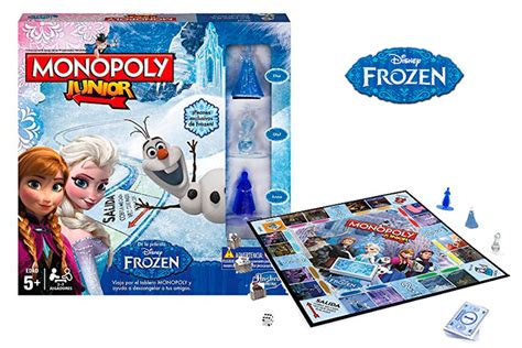 ¡compra, vende y negocia para ganar! Monopoly Junior Frozen barato 11,98€ al - 60% Descuento ...