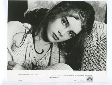 Adela has not had supper yet (1978). Brooke Shields in Pretty Baby. 1978.