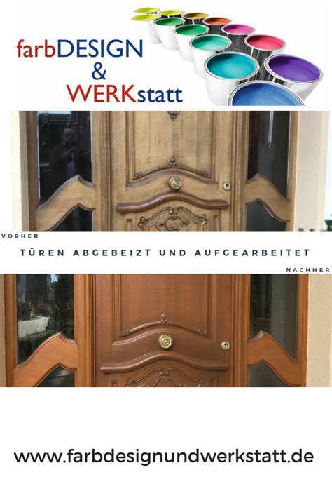 Die ersten schichten gingen prima weg. Holztüren abbeizen und aufarbeiten. Wir machen aus alten ...