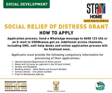 This web base app helps you to create a account by submitting your id number and the phone number. SOUTH AFRICA - HOW TO APPLY FOR YOUR R350 COVID-19 SOCIAL ...