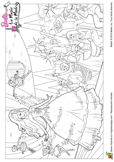 Pagesotherjust for funque la magie soit, et la magie fut. Coloriage barbie et la magie de la mode defile sur ...