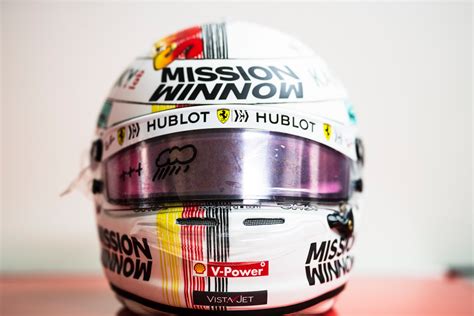 A delighted sebastian vettel described his new ferrari sf90 as very close to perfection after conclusively leading the first day of testing for the 2019. In pictures: Sebastian Vettel's Ferrari helmet for the ...