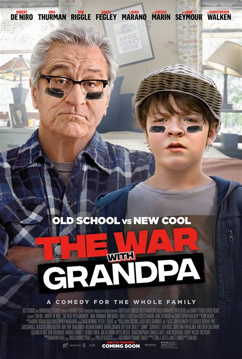 But when his recently widowed grandfather ed moves in with peter's family, the boy is forced to give up his most prized possession of all, his bedroom. The War with Grandpa Trailer & Poster: Old School vs New Cool