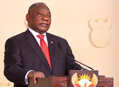 President cyril ramaphosa announced on sunday that the country will. Ramaphosa Speech Today - Ramaphosa To Address South Africa ...