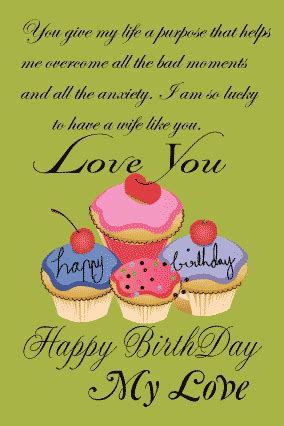Happy wife gets a mouthful. personalized birthday letter for wife online,Surprise ...