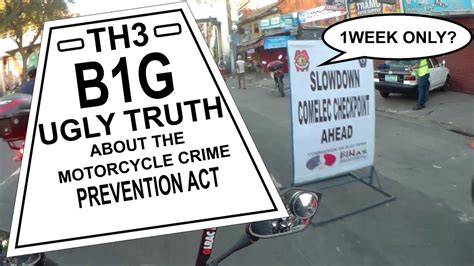 An act to provide for the more effectual prevention of crime throughout malaysia and for the control of criminals, members of secret societies, terrorists and. MOTORCYCLE CRIME PREVENTION ACT? (Z200S) (CHECK POINT ...