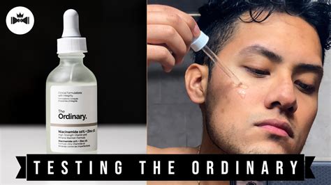 The ordinary's website recommends the use of niacinamide 10% + zinc 1% for occasional breakout and balancing of oily skin. Testing The Ordinary Niacinamide (1 week) - YouTube