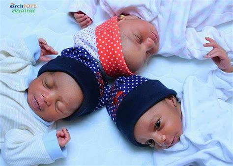 It's estimated that anywhere from five to 21 sets of twins and triplets participated in the study without their knowledge, although exact details about its findings are scant. A Twin Lady Gives Birth To Triplets (Photos) - Family ...