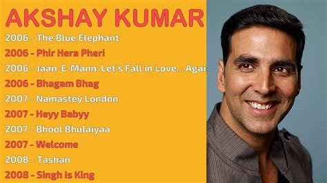 He studied martial arts in hong kong. AKSHAY KUMAR MOVIES LIST - YouTube