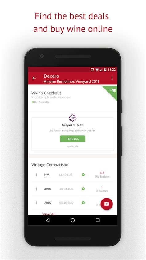 What is the best free wine app? Vivino Wine Scanner - Android Apps on Google Play