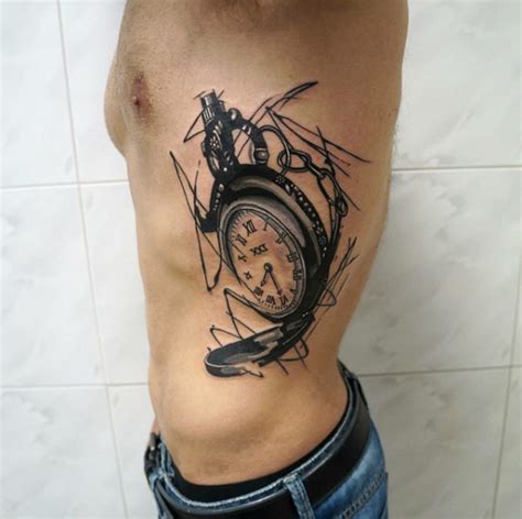 Maybe you would like to learn more about one of these? 34 Superb Pocket Watch Tattoo Designs - TattooBlend