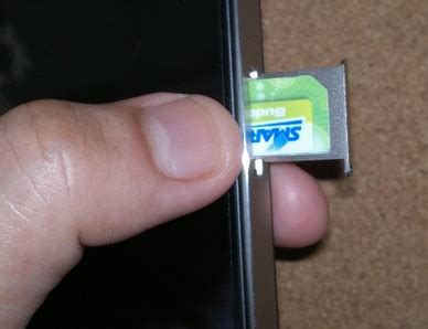 Now eject your sim card by opening the tray, reinsert it, and restart your device. How to Open Apple iPhone 4S Micro SIM Card Tray Slot in 8 ...