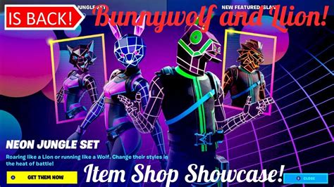 Leave this tool up and watch our countdown to the daily fortnite shop update! BUNNYWOLF and LLION ARE BACK! Fortnite Nintendo Switch ...