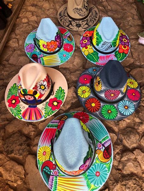 Sombreros para hombre mujer vaqueros cowboy hats de hombre unisex semi cuero new. Sombreros Pintados en 2020 | Sombreros pintados a mano ...