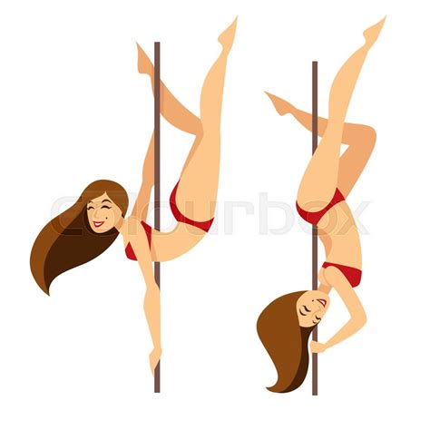 It was also the first single to be certified platinum by the riaa. Woman pole dancer dancing on pole. Vector cartoon icon of ...