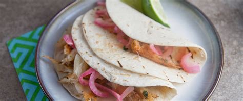 I should have known better after seeing the chipotle, jalapeno and sriracha. Grilled Fish Tacos with Spicy Pickled Onions recipe from ...