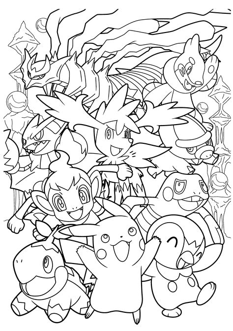 Charmander pokemon go coloring pages printable and coloring book to print for free. Pokemon diamond pearl Malvorlagen | Malvorlagen, Pokemon ...