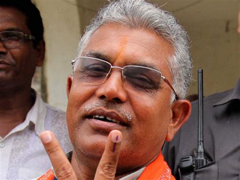 Making light of the agitation, ghosh, however, said that the workers, most of them homeless, had come to share their woes with him. BJP Bengal State President Dilip Ghosh tests positive for ...