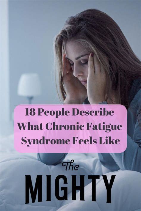 18 People Describe What Chronic Fatigue Syndrome Feels Like | The ...