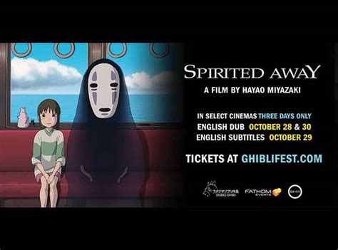 Jul 14, 2021 · spiral: Just in Time for Halloween, Spirited Away at a Theater ...