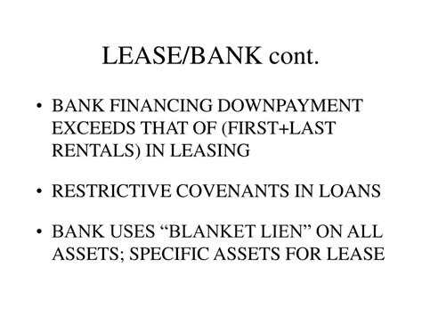 Can leased bgs, sblc & mtns be monetized? PPT - LEASE FINANCING PowerPoint Presentation, free ...