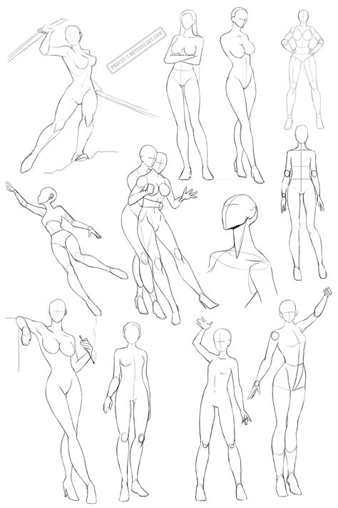 Today we created a new guide on how to draw a female body. Female anatomy 2 by Precia-T on deviantART | Drawing ...