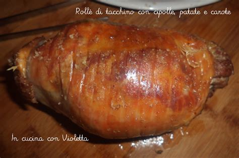 Un modo semplice per cucinare l'ossobuco di tacchino. In Cucina Con Violetta: Rollé di Tacchino