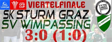 Jul 28, 2021 · termine chronik werbepartner. UNIQA ÖFB Cup Viertelfinale - SK Sturm Graz - SVW 3:0 (1:0 ...