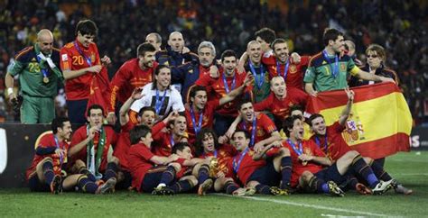 Casillas, iniesta, villa, chavi e puyol Pawnees MC Barcelona: ESPAÑA Campeona del Mundo 2010