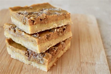 Freeze the pie for up to a month. Pumpkin Pie Bars | Pecan Crumble Topping - This Delicious ...