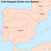 Les solutions pour fleuve d'espagne et du portugal de mots fléchés et mots croisés. StepMap - Cartes de Espagne