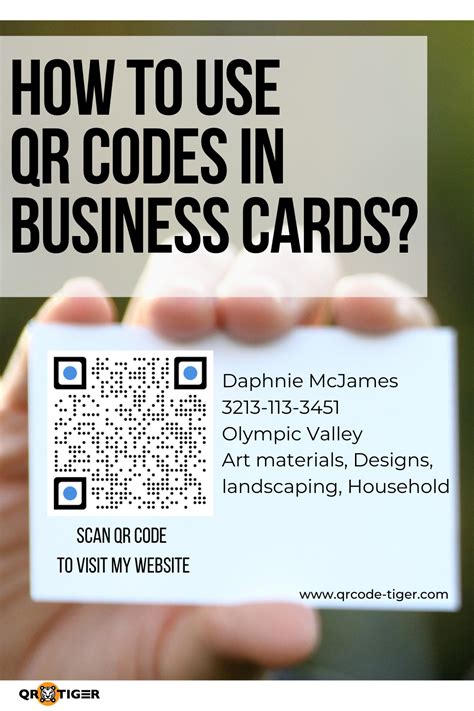 Create a brand with this free business card maker. Business Card Ideas | Business Card QR Code | Custom QR ...
