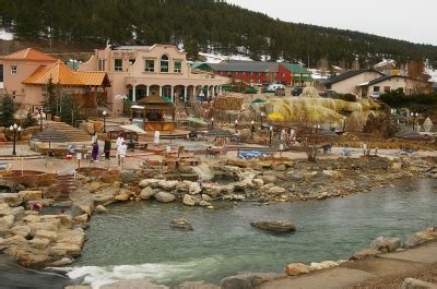 Located near large mineral springs, the town site was connected by highways to northern new mexico and colorado communities on both sides of the continental divide , which passes nearby, the city grew. Divine Betrothal: White Water Rafting for the Lord!