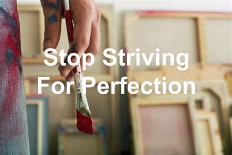 Stop Striving For Perfection | Joseph Lalonde