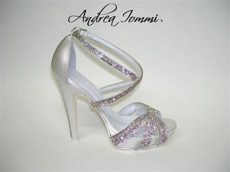 Subito a casa e in tutta sicurezza con ebay! Sandalo gioiello da sposa con Swarovski Tacco 13 cm www ...