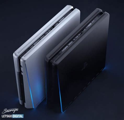 Die sony playstation ps5 konsole ist der nachfolger der ps4. PS5 in schwarz: Neue Design-Konzepte zur PlayStation 5