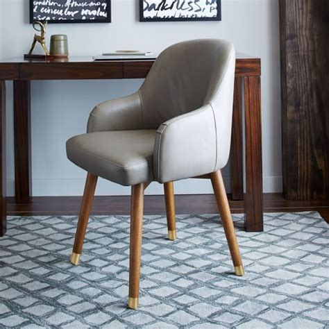 It's time to get back in the saddle… the office chair saddle, that is! Saddle Office Chair - Leather | west elm